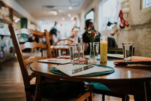 cafe table